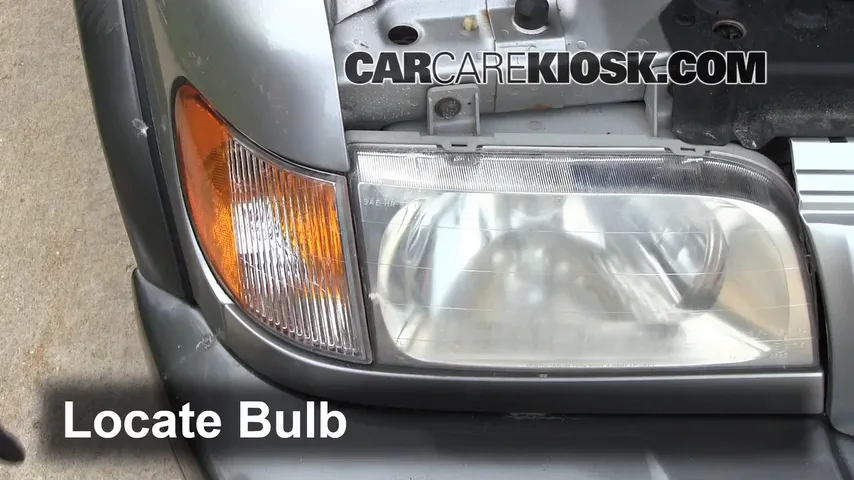2002 Kia Sportage 2.0L 4 Cyl. Sport Utility (4 Door) Lights Highbeam (replace bulb)